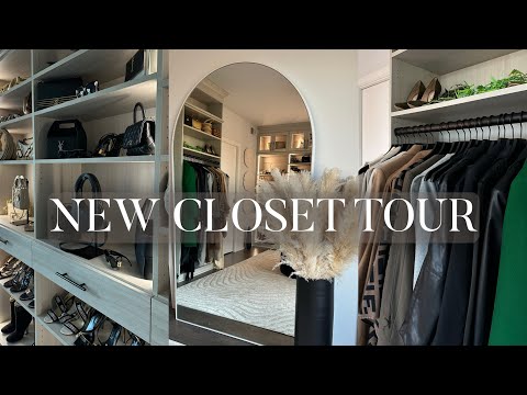 MY NEW CLOSET TOUR / REVEAL! CLOSET MAKEOVER, SHOES + BAGS + CLOTHING & MORE! ALLYIAHSFACE HOME