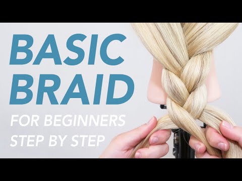 How to Braid Hair For Complete Beginners - Learning...