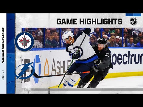 Jets @ Lightning 4/16 l NHL Highlights 2022