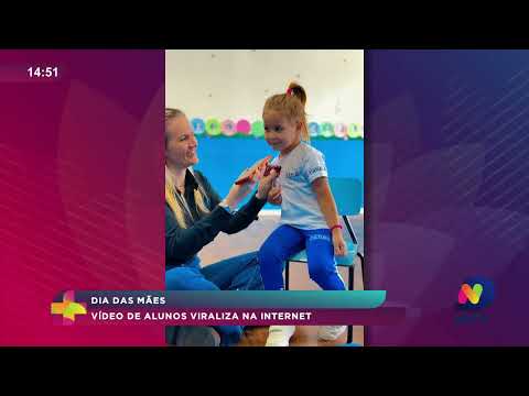Vídeo em homenagem às mães emociona moradores de Brusque nas redes