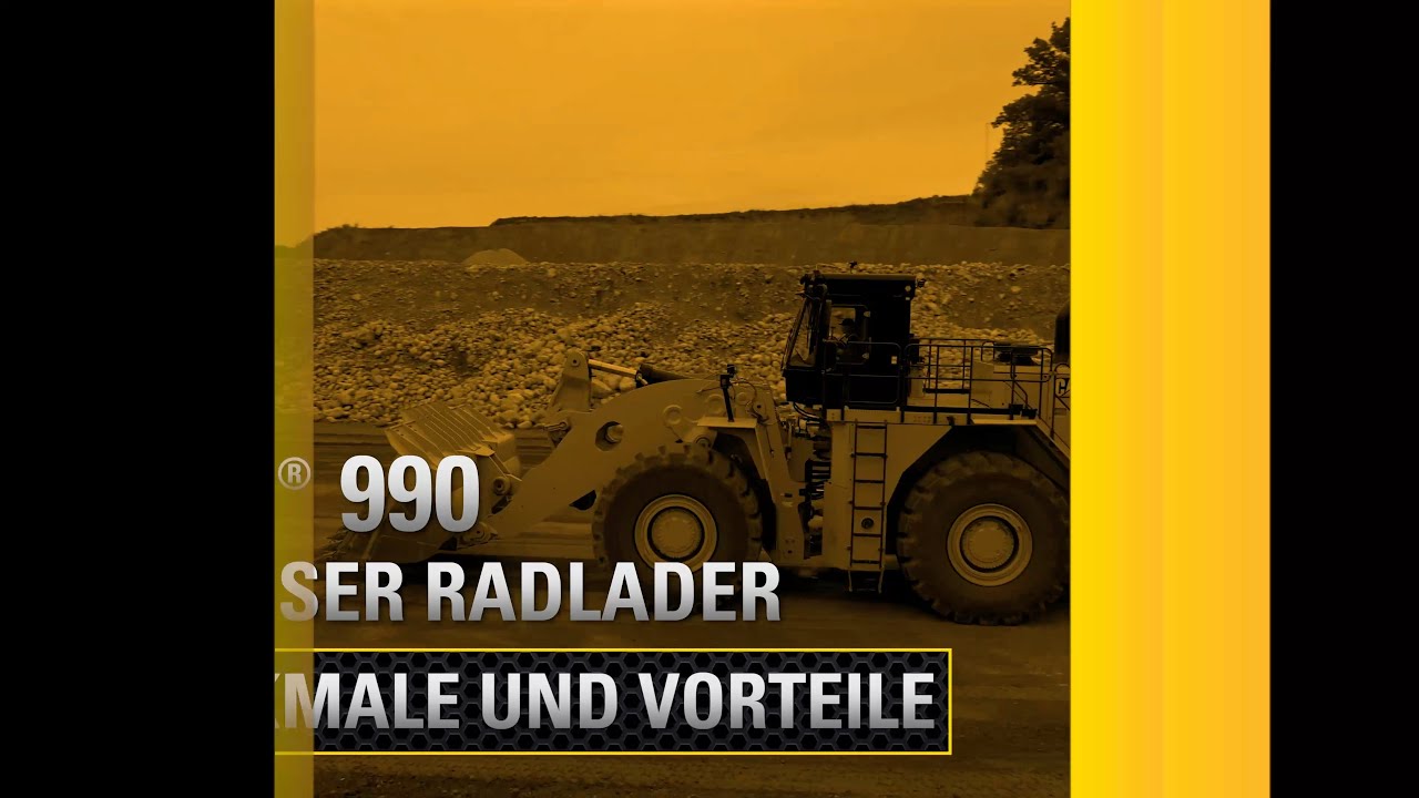 Vorstellung per Video – großer Radlader 990 (YouTube)