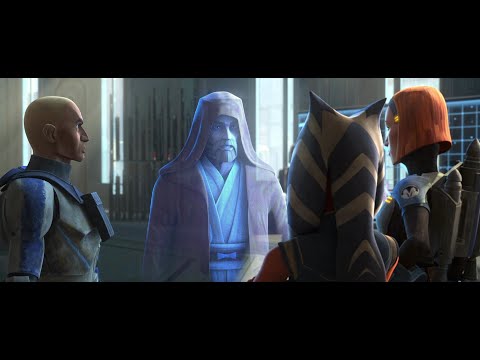 Ahsoka & Kenobi Discuss Anakin's Doubts [4K HDR] - Star Wars: The Clone Wars