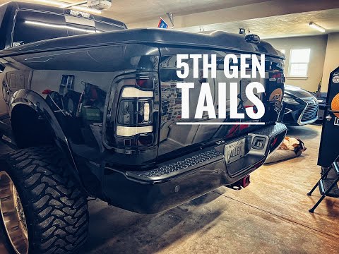YouTube video about: What is the difference between 5th gen and 4th gen ram tail lights?