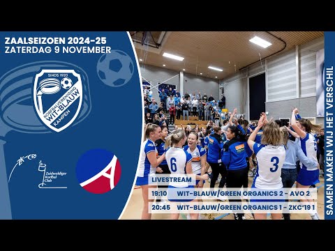 Wit-Blauw/Green Organics 1 vs. ZKC`19 1 (live)