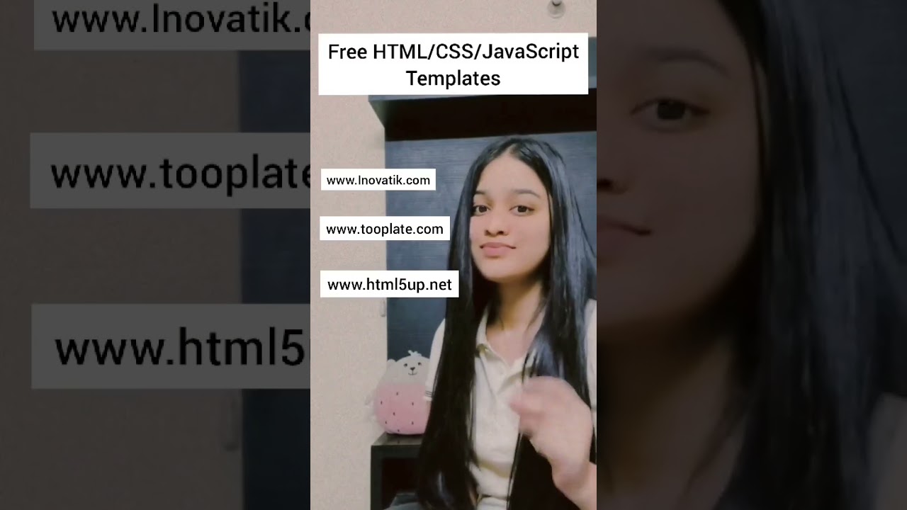 Free HTML/CSS/JS Templates in 2025 #coding