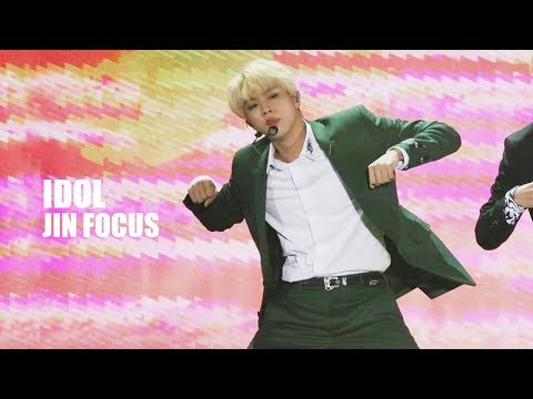 [4k] 180830 소리바다 어워드 BTS (방탄소년단) - IDOL / 진 Focus 직캠 / JIN FANCAM