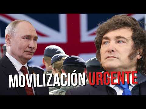 Desafíos de RUSIA y ARGENTINA: REINO UNIDO obligado a movilizar su RESERVA MILITAR estratégica