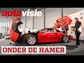 Ferrari F40, Bugatti EB110, Alfa SZ en nog dik 50 auto's in Knokke onder de hamer