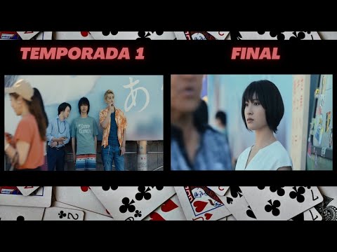 Alice in Borderland | Cena Primeira temporada e Final - COMPARAÇÃO LADO A LADO