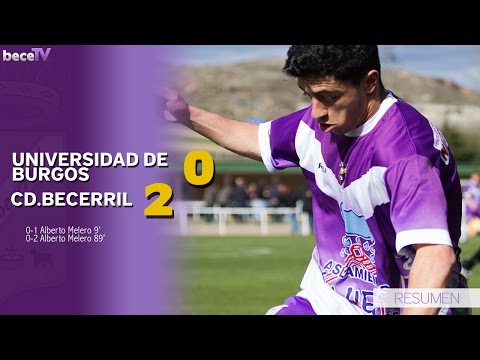 Resumen del encuentro Universidad de Burgos 0 - CD.Becerril 2