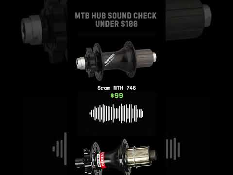 5 MTB HUBS UNDER $100 SOUND CHECK 🔊 HASSNS PRO7, SHIMANO SLX, XT M8110, Novatec D462SB, Sram MTH 746