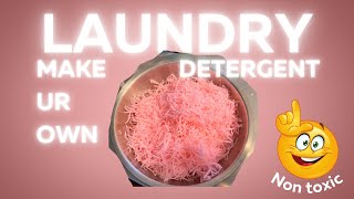 How to Make Laundry Detergent from Home | Toxin Free