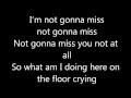 Molly Sandén - Why am I crying (Lyrics) 