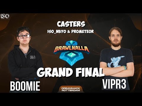 Brawlhalla ITA | Boomie vs VipR3 - Grand Final - DreamHack Rotterdam 2019 1v1