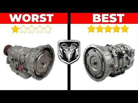 3 WORST and 4 BEST Ram Transmissions EVER Made