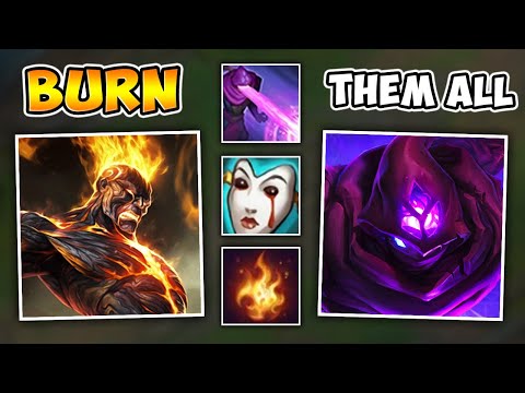 BRAND MALZAHAR IS THE ULTIMATE BURN COMP! (UNLIMITED DOTS) - League of Legends