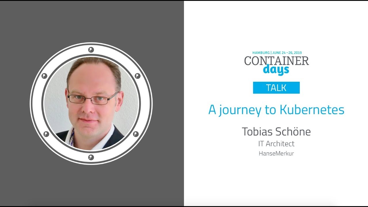 A journey to Kubernetes - Tobias Schöne