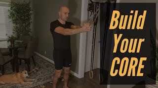 Core Triplet with Antranik (Rollouts, Pallof Press and Reverse Hyperextensions)