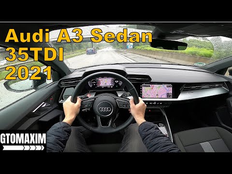 2021 Audi A3 Sedan 35 TDI - POV TEST DRIVE
