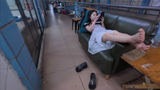 探索中国边境城中村体验40元按摩，结果超出预期！I Tried a $5 Massage in China's Border Town 🇨🇳