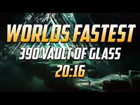 Destiny - Vault of Glass 390 World Record Speedrun! [20:16]