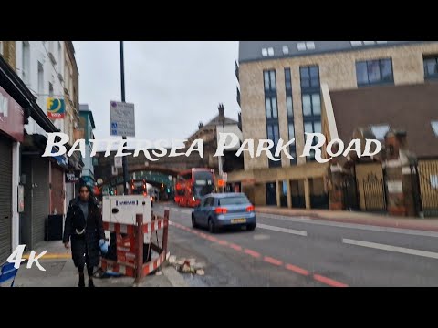 London walk Battersea Park Road  London||walking tour