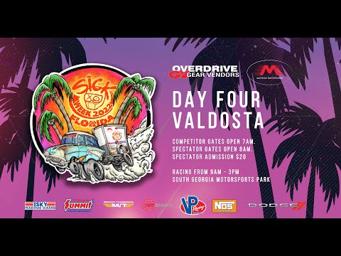 Sick Week 2022 Live Stream Presented by Motion Raceworks - Day 4 (South Georgia)