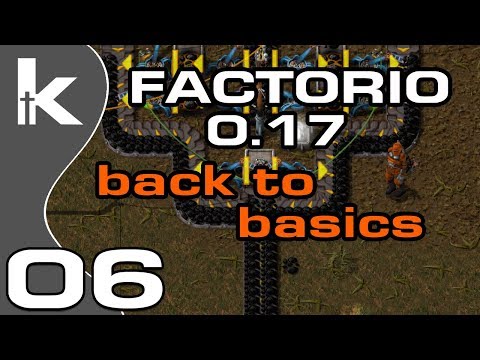 Factorio 0.17 | Back To Basics Ep 6 | Steel Smelting and Bruce