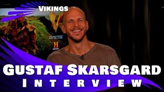 Gustaf Skarsgard Interview - Vikings 2017 - Season 5 video
