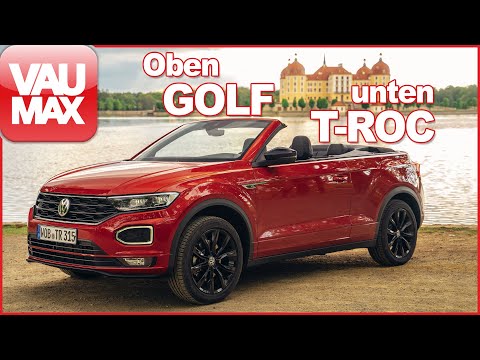 Oben Golf unten T-Roc - Das VW Cabrio Geheimnis | Fahrbericht | Review |Details