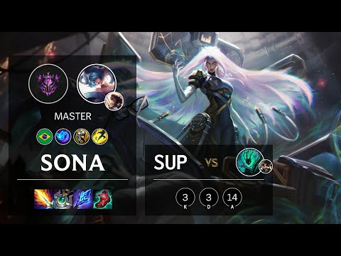 Sona Support vs Thresh - BR Master Patch 11.1