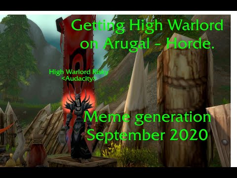 High Warlord Risky - Worst Priest Oceanic - ranking on Arugal Horde in September 2020