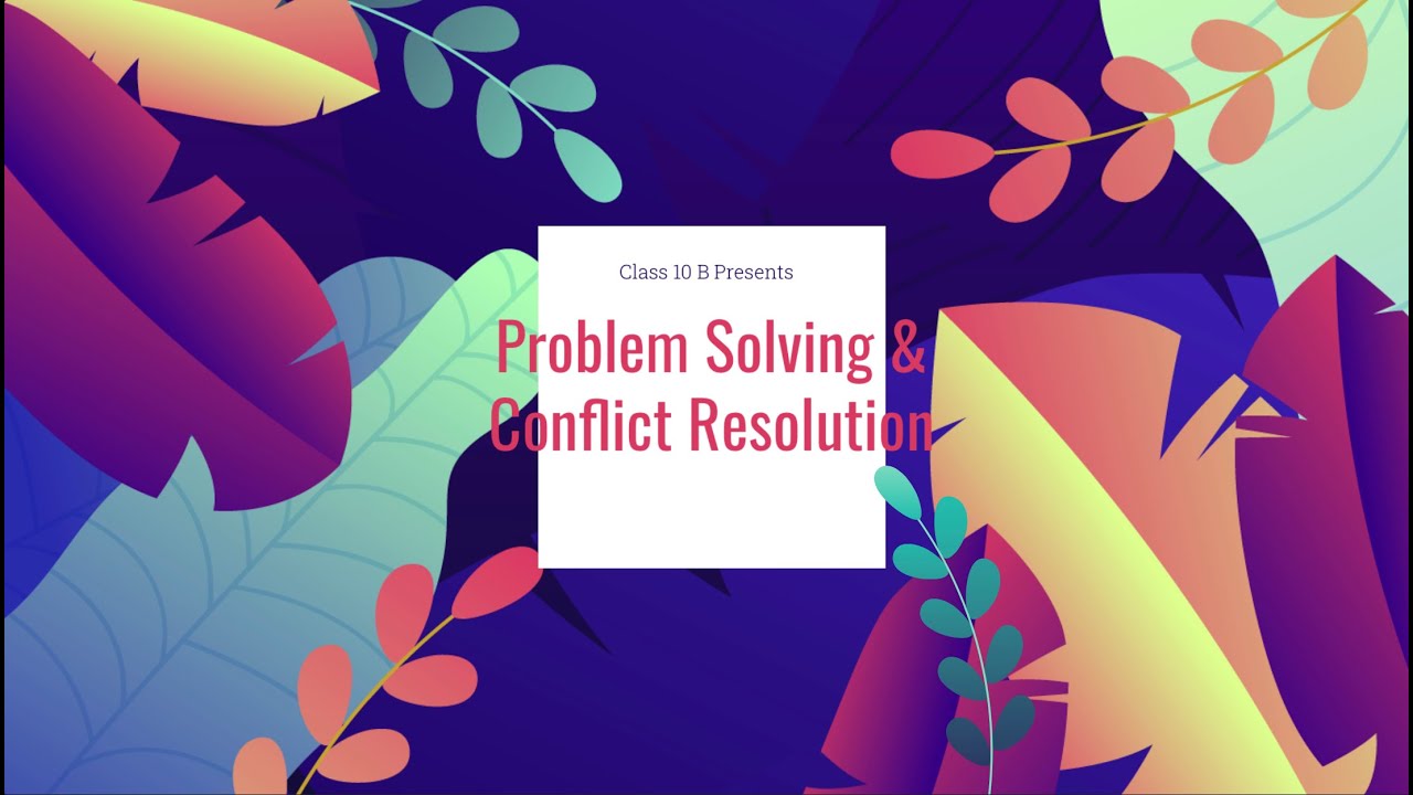 Day 1 : Assembly Problem Solving & Conflict Resolution