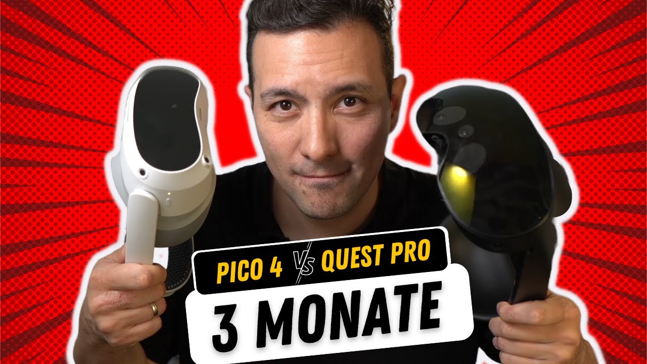 MRTV - Pico 4 vs. Quest Pro - 3 Monate Mit Beiden VR Brillen - Hier Mein Fazit Als Gamer!