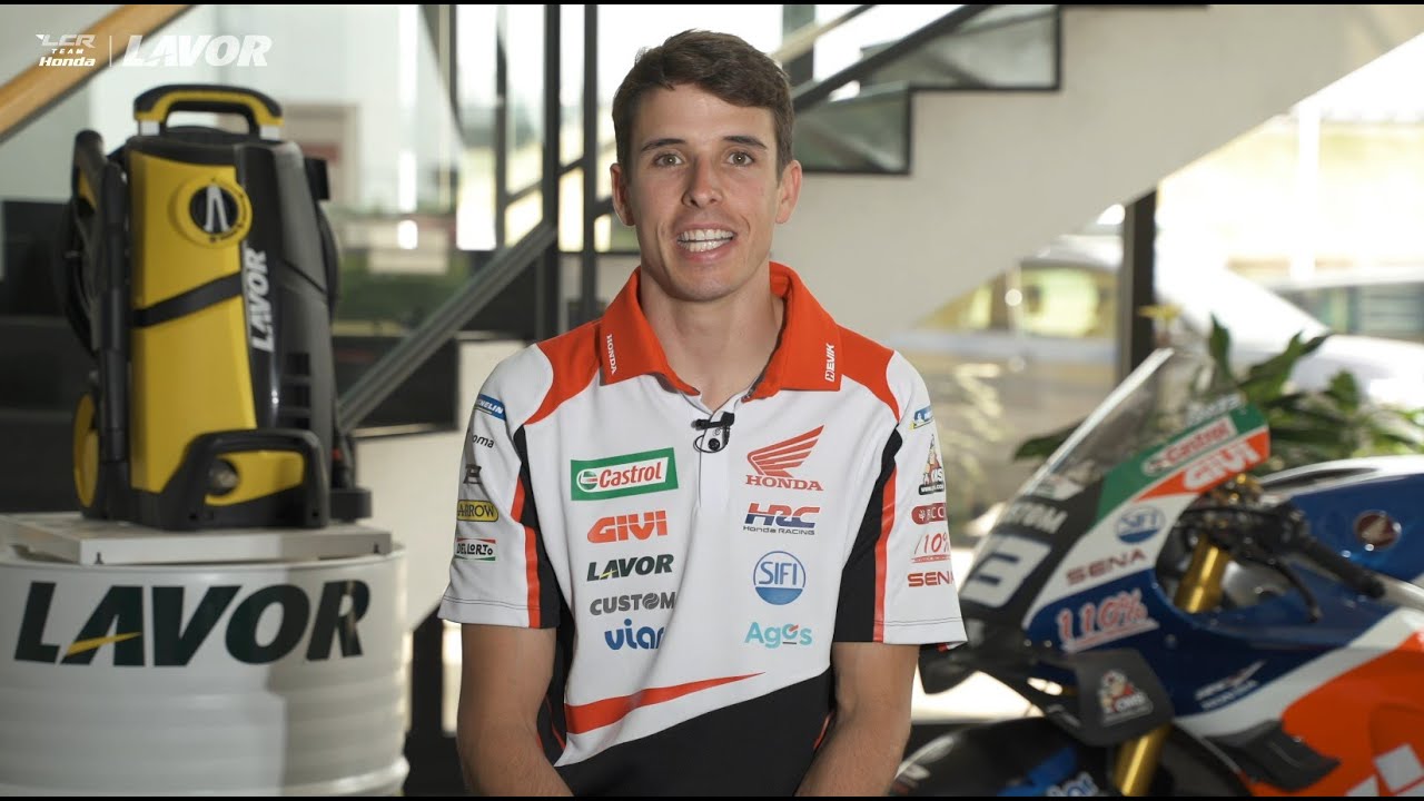 La visita di Álex Márquez in Lavor