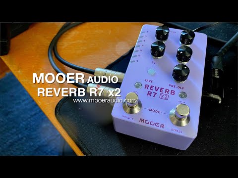 Mooer R7 X2 Reverb 14 Stereo Reverb Effects Free Shipment image 8