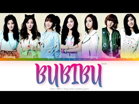 APINK (에이핑크) BUBIBU Color Coded Lyrics (Han/Rom/Eng)