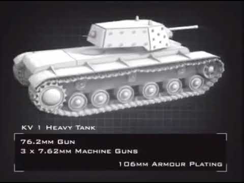 Documentary - The KV 1,KV 2, IS 2 Russian Heavys