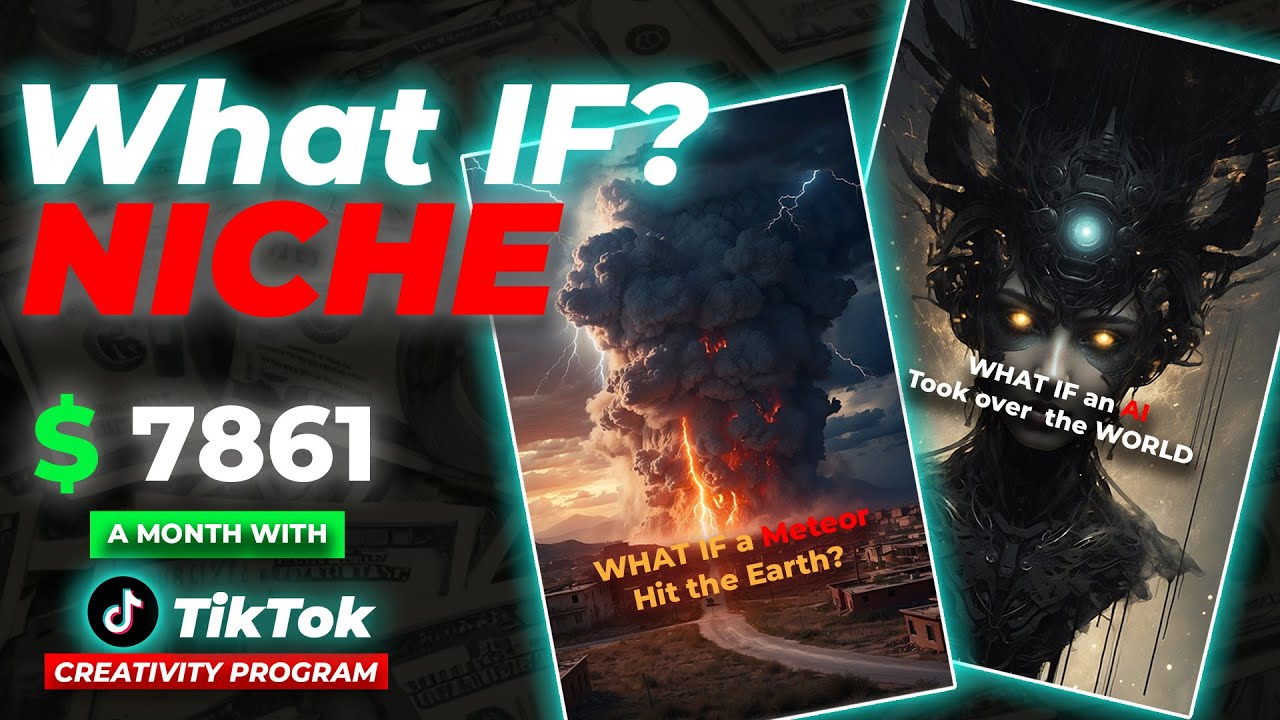 Your LUCKY DAY | I FOUND The BEST Niche For TikTok 2024 Creativity Program (What IF)