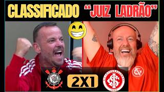 REAÇÕES COLORADAS - CORINTHIANS 2x1 INTER  - REAÇÃO DO BALDASSO  e REAÇÃO VAGUINHA