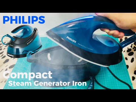 How to Use Philips Compact Steam Generator Iron GC7846 7800 7808 | Perfect Care | 2x More Steam