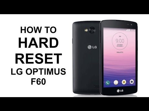 How To Hard Reset LG Optimus F60 - Master Reset