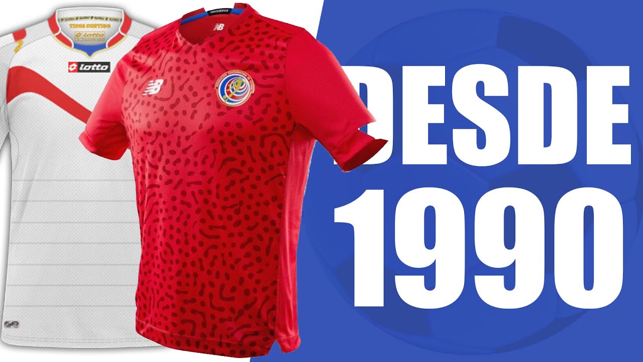 Camisa da Costa Rica - Todas Desde 1990