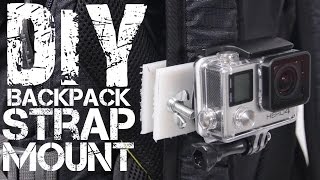 DIY GoPro Backpack Strap