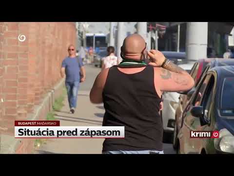 Futbalový zápas v Budapešti