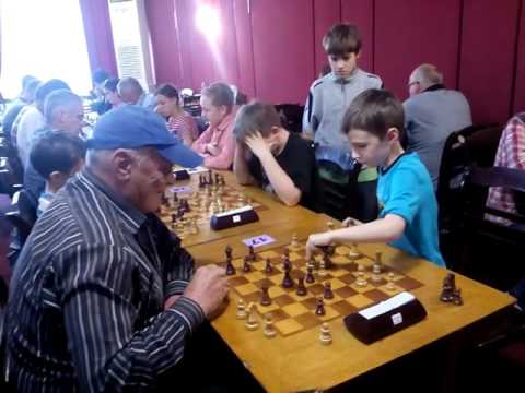 Tykhon Cherniaiev vs. Gatsenko Mikhail. Ukraine. Nikolaev. Blitz. 09/05/2017