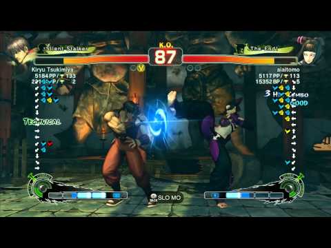 SSF4 AE 2012: Kiryu Tsukimiya (Guy) vs aiaitomo (Juri) - Xbox Live Ranked Match