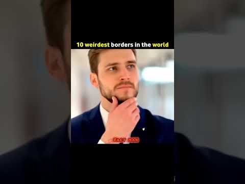 Top 10 Weirdest borders in the world🤯 #facts #factman #explore #trending #viral #border #factshorts