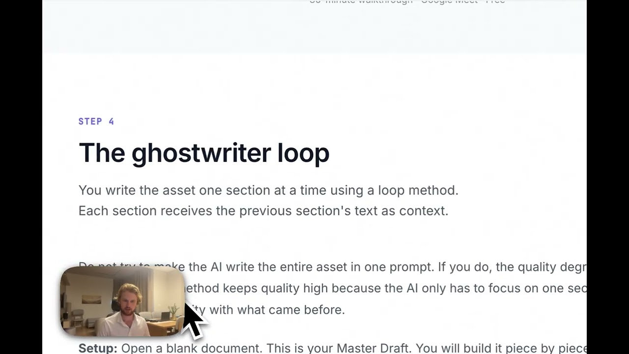 How to build B2B lead magnets with AI — live walkthrough