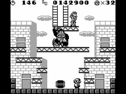 Donkey Kong Longplay (Game Boy) [60 FPS]